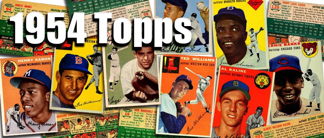 1954 Topps Baseball Cards 